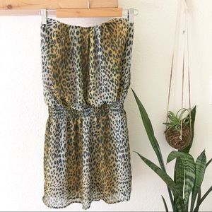 Leopard print dress by Mystic